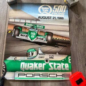 1988 Quaker State Pocono 500 Poster